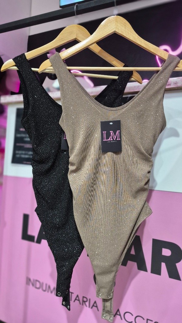 Producto - Body escote V glitter