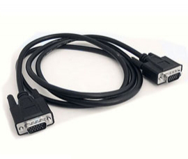 Producto - Cable VGA M/M -5.0mts -doble filtro -black -Netmak (NM-C18 5)