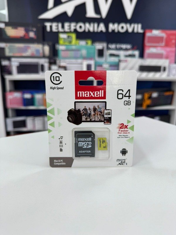 Producto - Memoria 64GB Maxell 346307