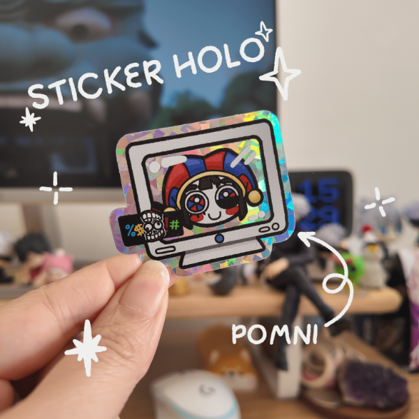 Producto - tadc sticker - pomni