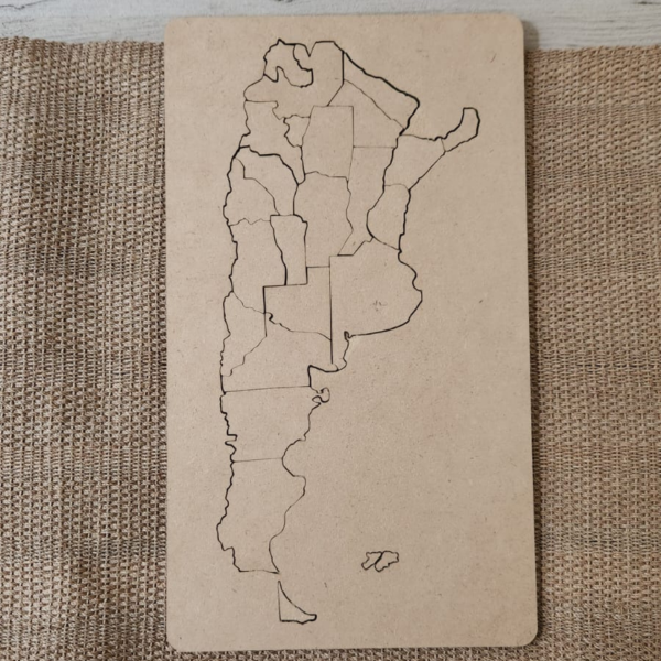 Producto - Mapa de Argentina calado