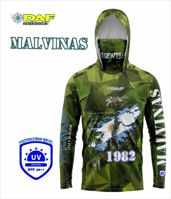 Producto - Remera UV 40 MALVINAS