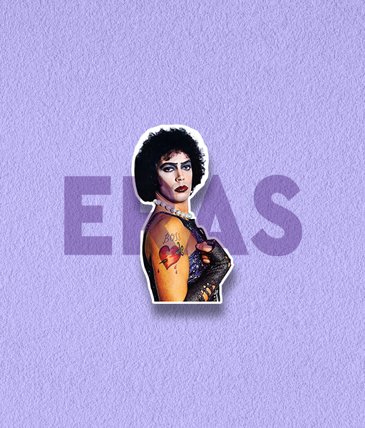 Producto - STICKERS UV - ROCKY HORROR PICTURE  SHOW - FRANK #2