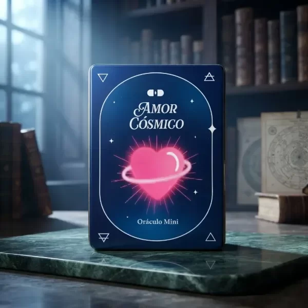 Producto - Oráculo Amor Cósmico Mini Mazo De Cartas Con Folleto Guía - 0