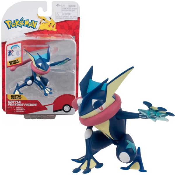 Producto - Pokémon Greninja Battle Feature Figure Deluxe Action