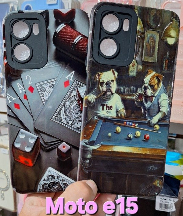 Producto - Fundas diseño importados. Moto e15