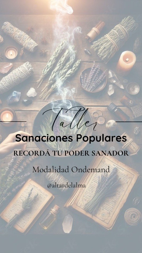Producto - Taller de Sanaciones Populares - Ondemand