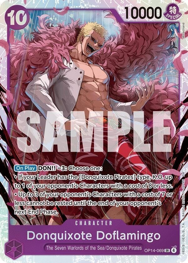 Producto - Donquixote Doflamingo OP14-069