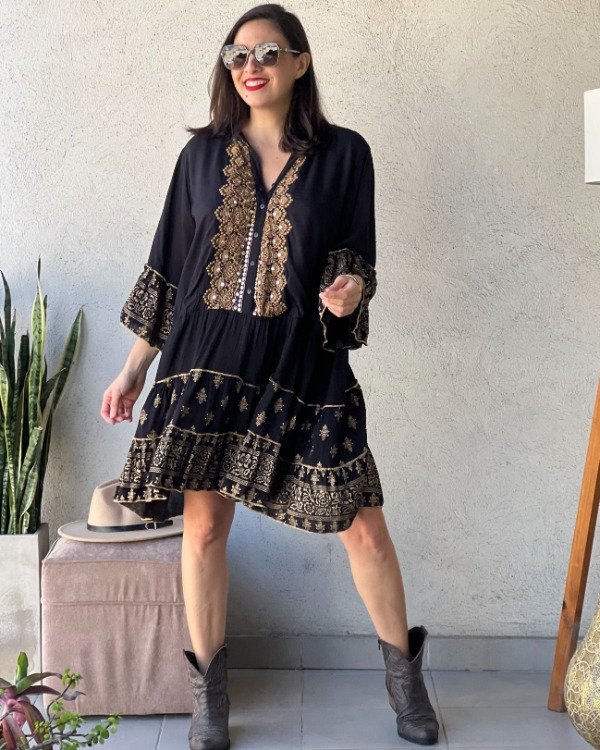 Producto - Folk Corto con Botones L XL