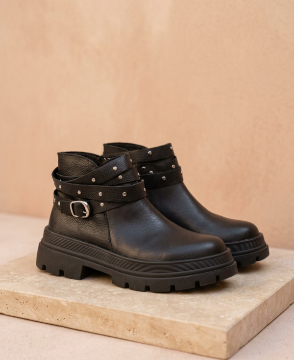 Producto - Atenea Cuero Negro