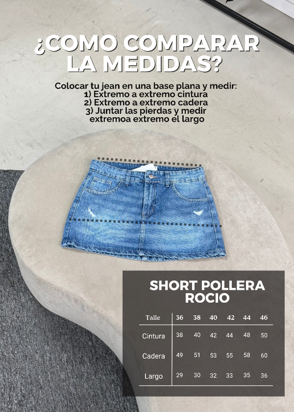 Producto - Short Pollera Rocio - 4