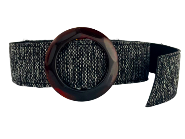 Producto - Cinto Yute Pentagonal Grande Negro