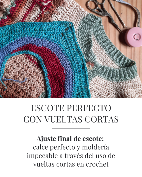Producto - ESCOTE PERFECTO CON VUELTAS CORTAS