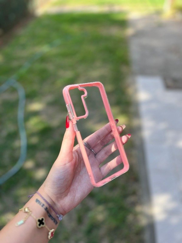 Producto - S21 fe funda 360 rosa