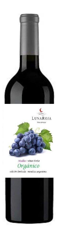 Producto - LUNA ROJA MALBEC ORGANICO 2023 EDICIÓN LIMITADA