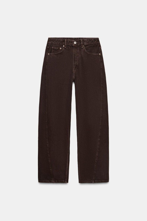 Producto - Jeans TRF baggy barrel tiro medio Zara - 0
