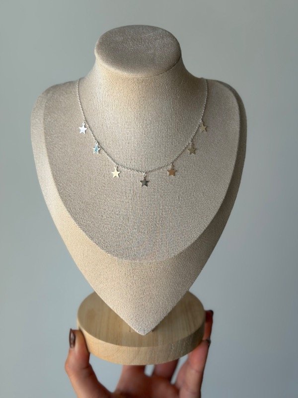 Producto - Choker estrellas 35+5 cm