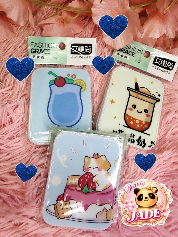 Producto - Espejito de cartera con peine cute
