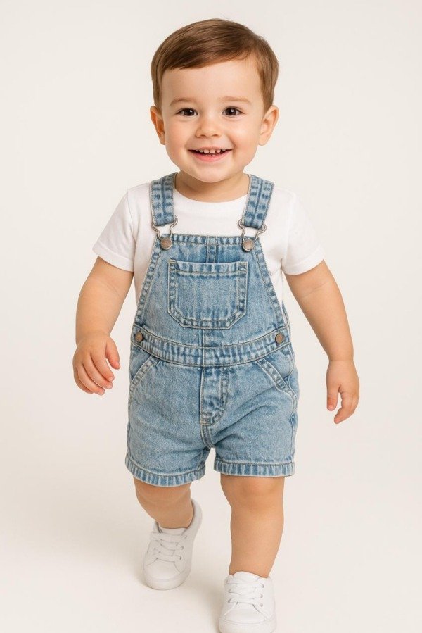 Producto - Jardinero corto jean - 2