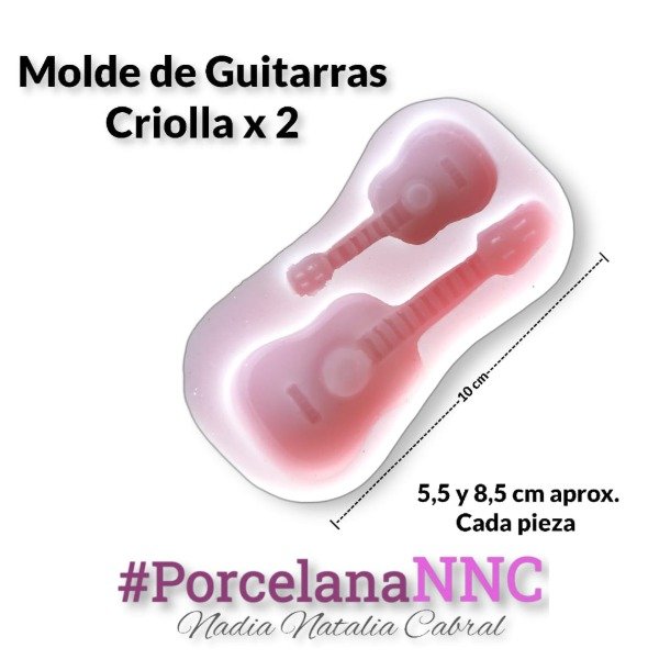 Producto - Molde de Guitarras criollas x2  APLIV29