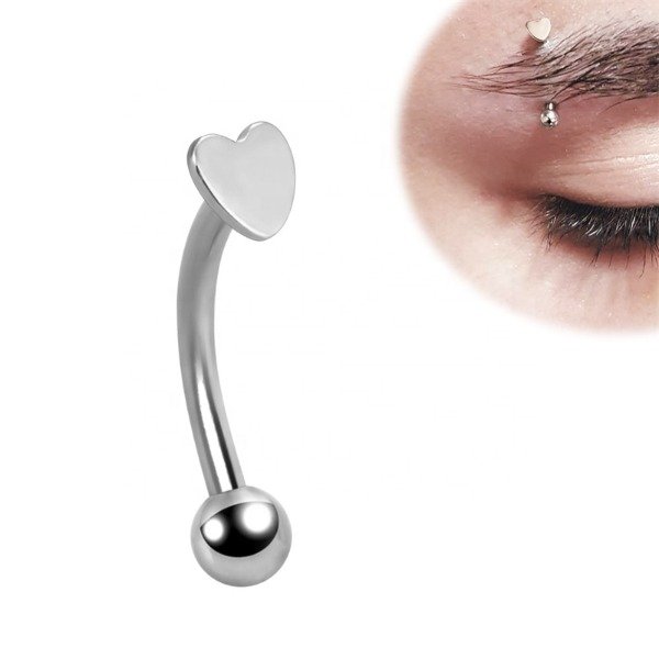 Producto - Piercing Ceja Corazón