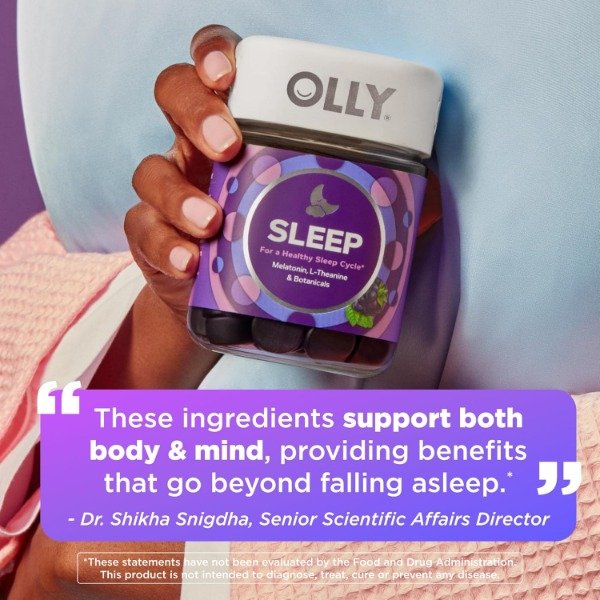 Producto - OLLY Gomitas para dormir 3mg melatonina (50 gomitas) - 5