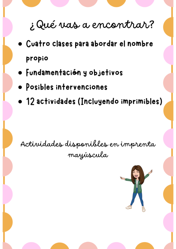 Producto - Secuencia didáctica "El nombre propio" - 1