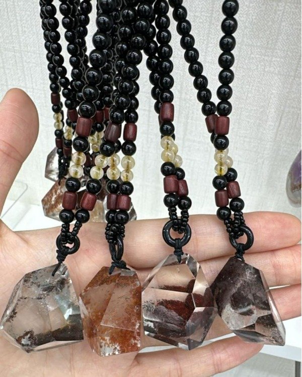 Producto - COLGANTE DE CUARZO CHAMÁNICO REGULABLE