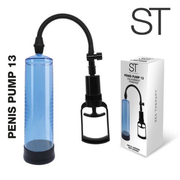 Producto - Bomba de vacío PENIS PUMP 13 blue