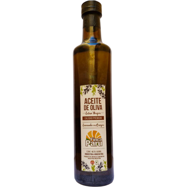 Producto - Aceite de oliva virgen extra - 500cc [Finca Paru]