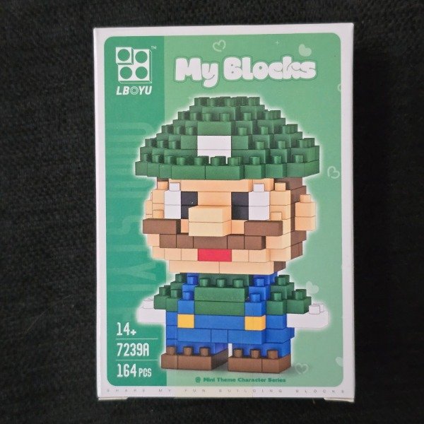 Producto - LEGO: POGO Block - Luigi (7239A)