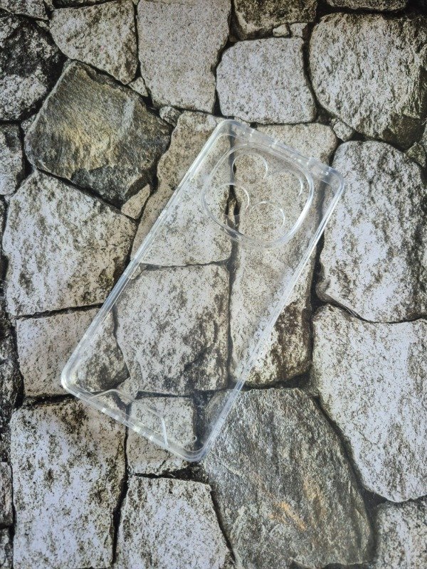 Producto - Funda transparente rígida botones metalizados Xiaomi Note 14 Pro 5G