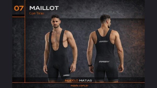 Producto - Calza de ciclismo con tiradores