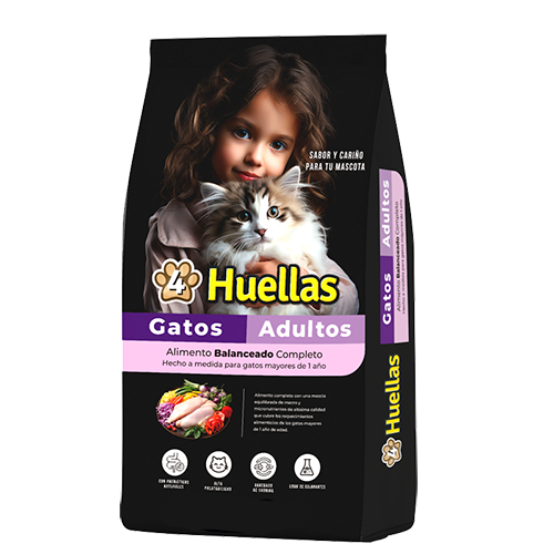 Producto - 4 HUELLAS GATO AdultoO x 10 Kg