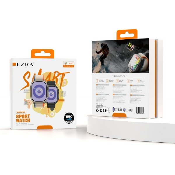 Producto - Reloj Inteligente, Reloj de Fitness con Pantalla Táctil HD de 2.01 IP68 SW149.