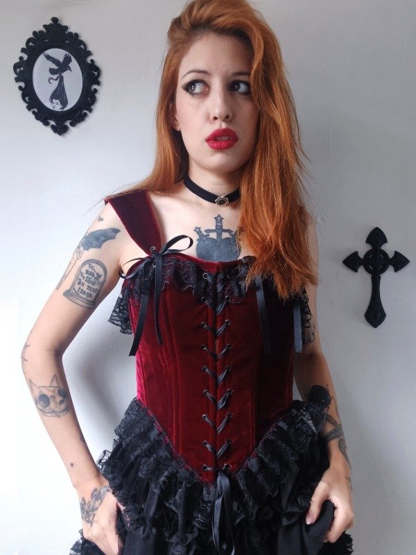 Producto - Corset Velvet