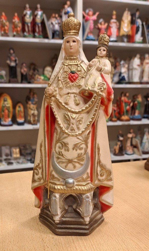 Producto - Imagen Religiosa Virgen del Rossrio del Milagro de Cordoba ( Yeso)