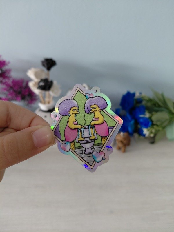 Producto - Stickers holográficos - Colección "Los Simpson" 0158