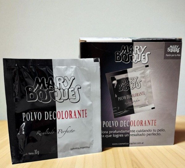 Producto - POLVO DECOLORANTE MARY BOSQUES 30GRS