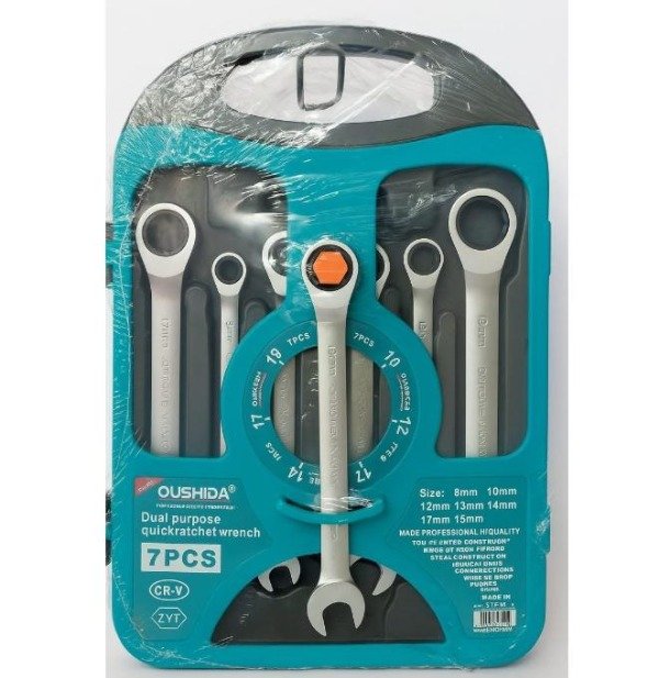 Producto - JUEGO LLAVES BOCA/ESTRIAS C/CRIKET X 7
