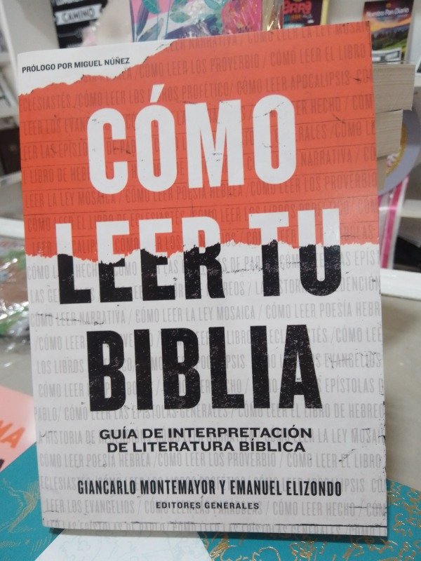 Producto - COMO LEER TU BIBLIA