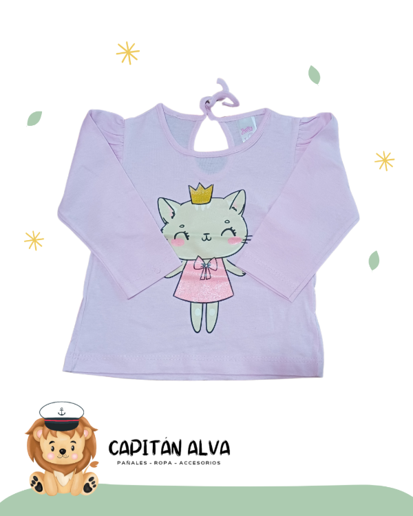 Producto - Remera Gatita - talle 3