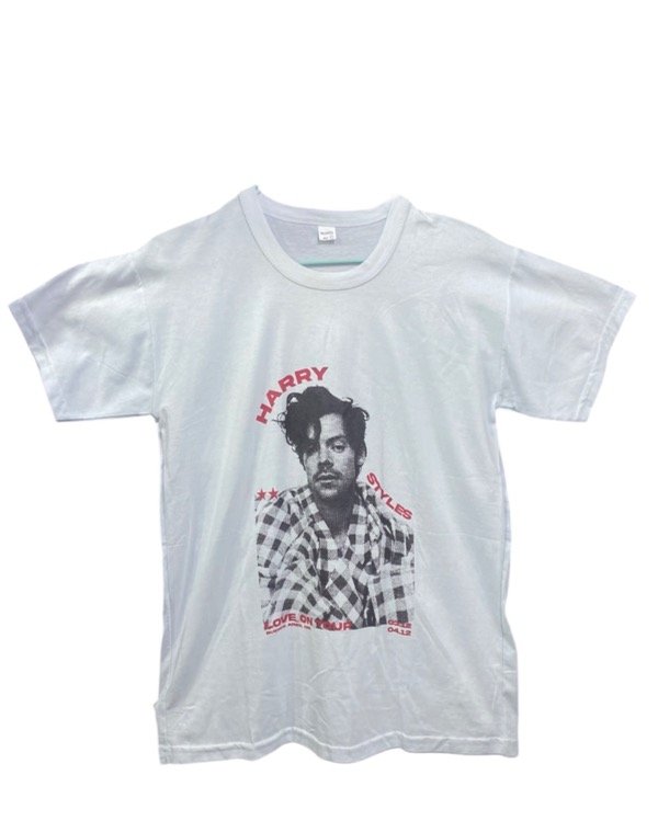 Producto - Remera Harry Styles blanca