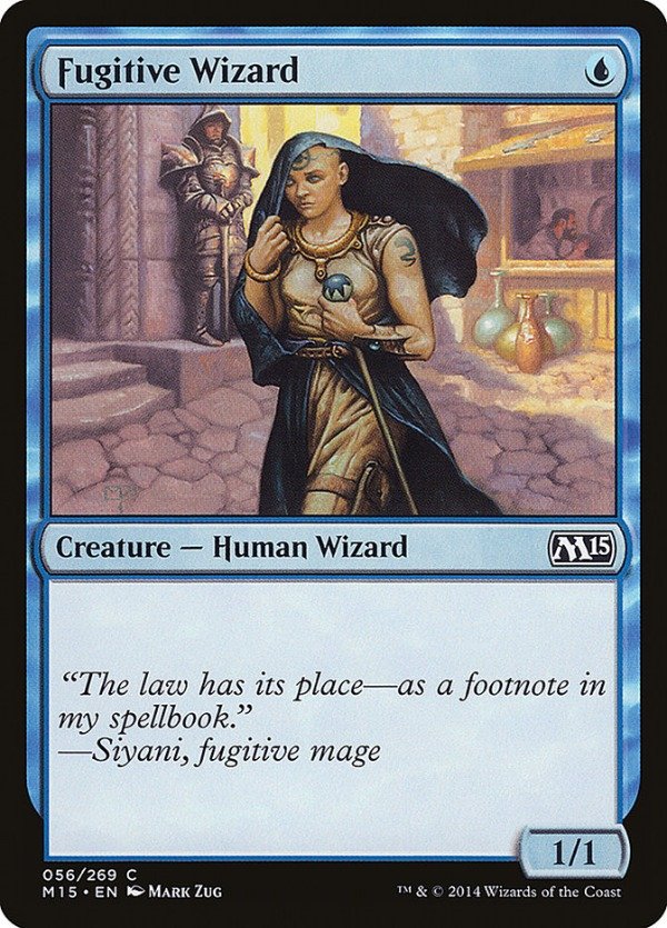 Producto - Fugitive Wizard  Magic 2015 Core Set