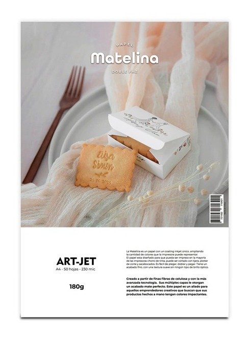 Producto - Matelina DOBLE FAZ 180gr x50h
