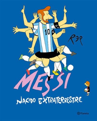 Producto - MESSI, NACIDO EXTRATERRESTRE - REP