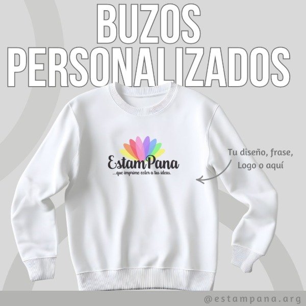 Producto - Buzo cuello redondo personalizado