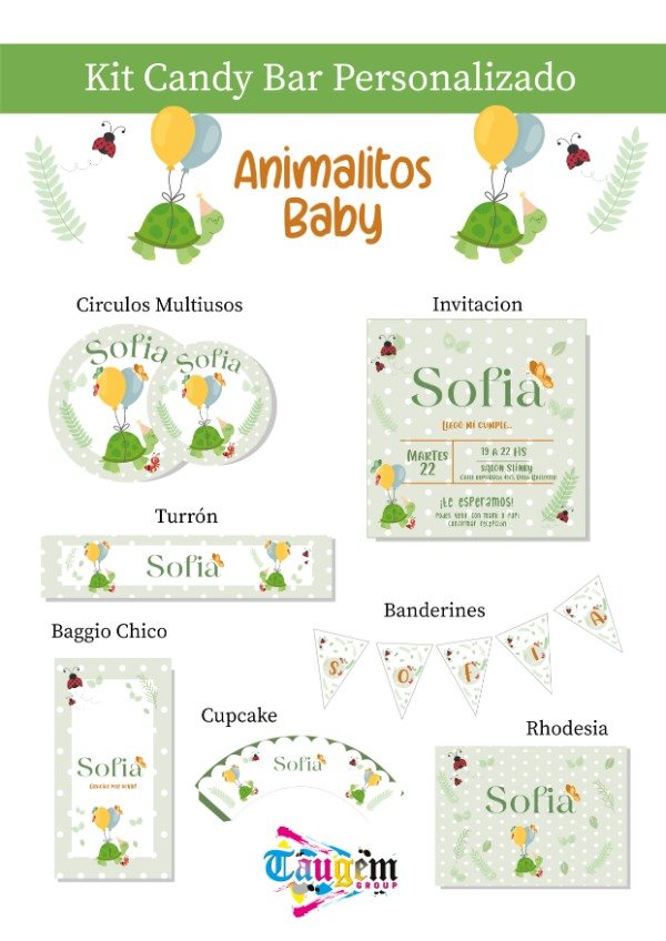 Producto - KIT IMPRIMIBLE - ANIMALES