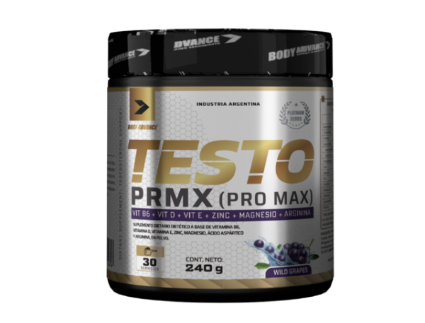 Producto - Testo Prmx 240g Body Advance Zma Arginina Zinc Magnesio B6