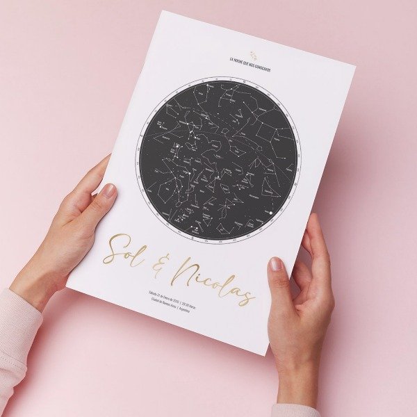 Producto - Mapa Estelar Lovers Circle Digital